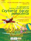 Mali i duzi z uśmiechem na buzi, czyli XI Ogólnopolski Tydzień Czytania Dzieciom w MBP w Jaśle - Zdjęcie nr 1