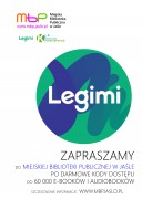 Zapraszamy po wrześniowe kody dostępu do serwisu LEGIMI
