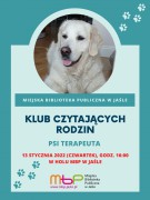 Kluby: Psi terapeuta - spotkanie odbędzie się 13 stycznia 2022
