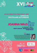 Festiwal: Dzicy Przewodnicy – spotkanie autorskie z Joanną Wajs