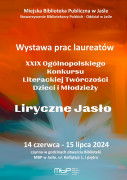 Wystawy: Wystawa prac laureatów XXIX OKLTDiM Liryczne Jasło