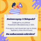 Przestrzeń Młodzieżowa – jesteśmy na TAK!