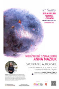Festiwal: Spotkanie autorskie z Anną Maziuk