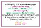 Wrzutnia w Filii nr 3 nieczynna!