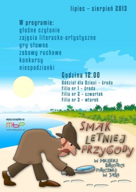 Cykle: Smak letniej przygody – wakacje w Bibliotece