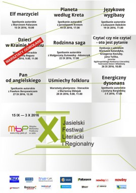 XI Jasielski  Festiwal  Literacki i Regionalny w bibliotece