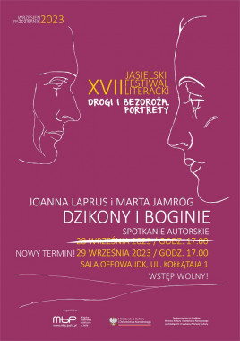 Festiwal: Dzikony i boginie – spotkanie z Joanną Laprus i Martą Jamróg