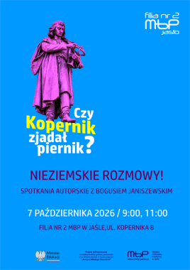 Projekty: Nieziemskie rozmowy! Spotkania z Bogusiem Janiszewskim