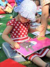 Akcje: Podróże do wnętrza książki z jasielską biblioteką – Miejski Dzień Dziecka w Ogrodzie Jordanowskim - Zdjęcie nr 14
