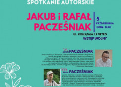 Festiwal: Słowo i obraz. Sztuk spotkanie z Jakubem i Rafałem Pacześniakami